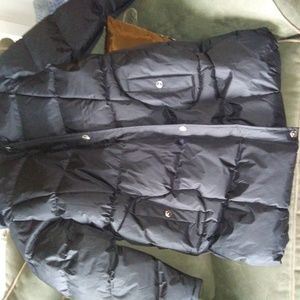 KC Collection 2x/3x warm winter coat black hood